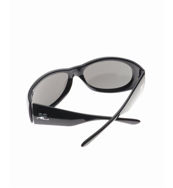 EYETHINK「【COURREGES / クレージュ】HYBRID 01 SUNGLASSES black」|サングラス|