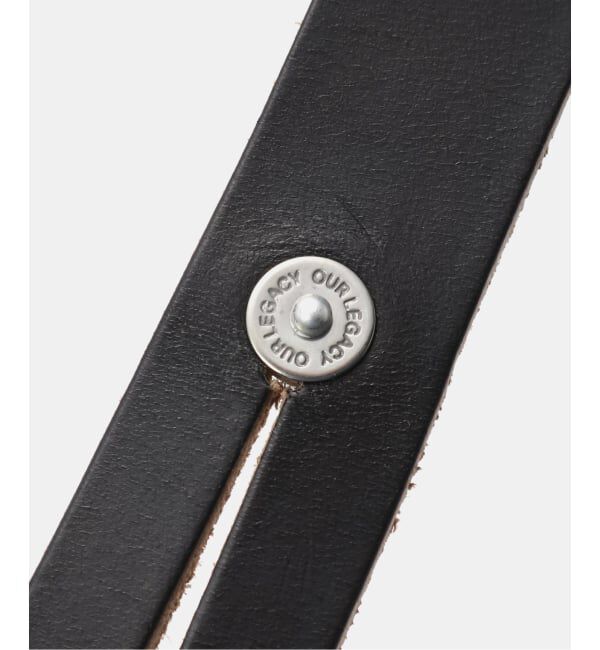 EYETHINK「OUR LEGACY TWIN TONGUE BELT 100」|メガネ|