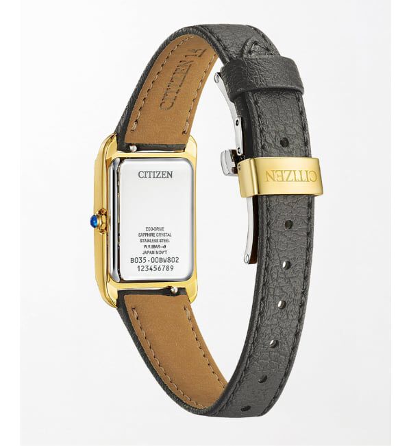 HIROB「CITIZEN L SQUARE Collection EW5622-09P Gold」|腕時計|