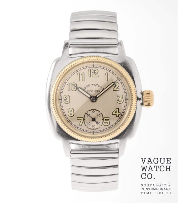 HIROB「VAGUE WATCH CO. Coussin Early Extension 32mm」|腕時計|シルバー