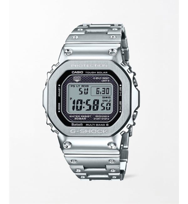 HIROB「Web限定 CASIO G-SHOCK GMW-B5000D-1JF」|腕時計|シルバー