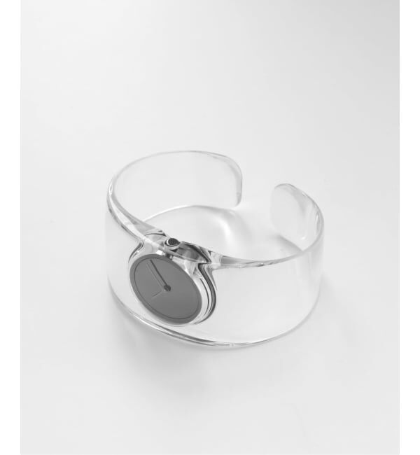 HIROB「Web限定 ISSEY MIYAKE O NY0W007 Clear black」|腕時計|