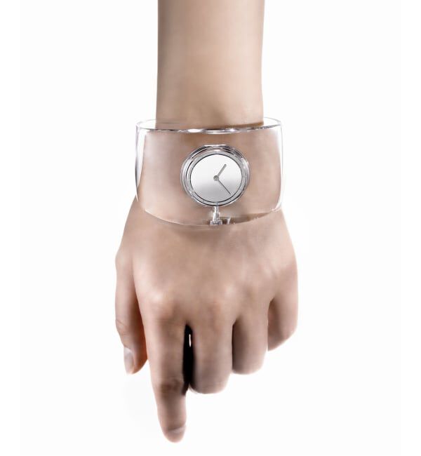 HIROB「Web限定 ISSEY MIYAKE O NYAS001 Bold clear」|腕時計|