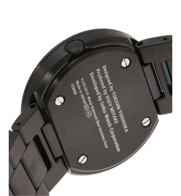 HIROB「Web限定 ISSEY MIYAKE TO NY0N002 Black」|腕時計|