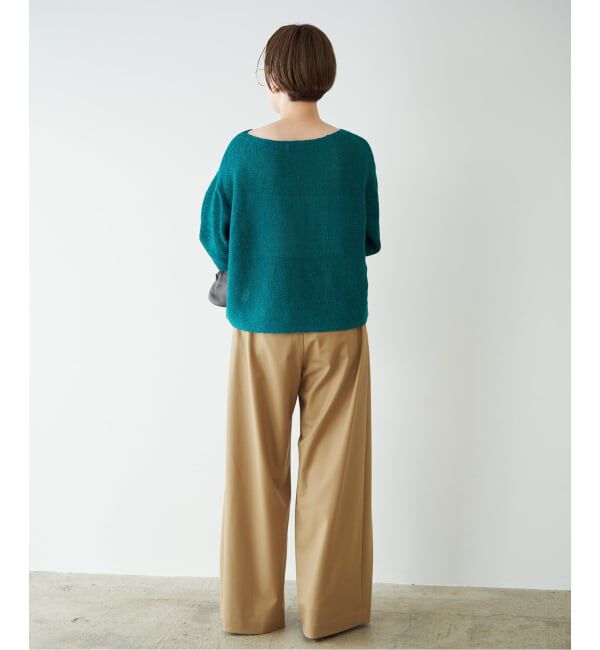 Plage「《追加》linen mix loose プルオーバー」|ニット・セーター|
