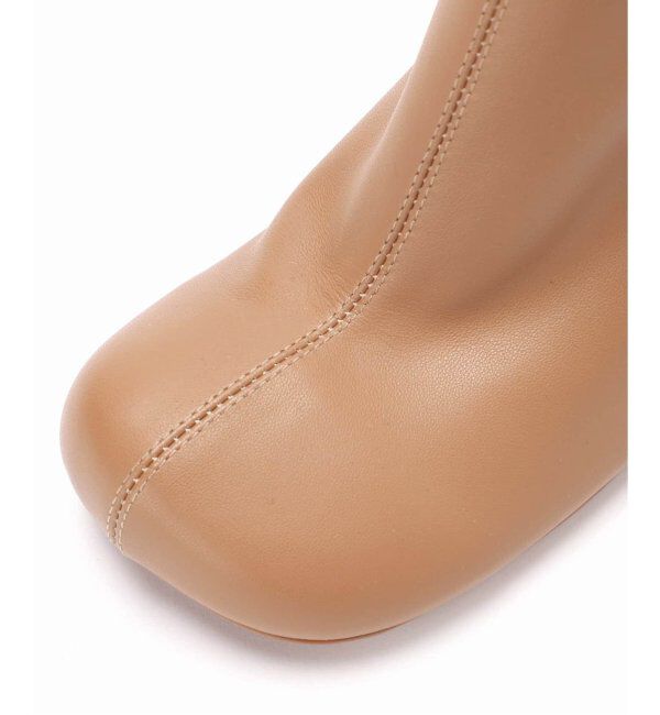 SLOBE IENA「《追加》SLOBE スクエアトゥショートブーツ」|ショートブーツ|