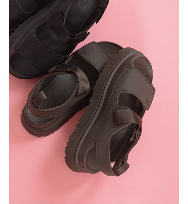 SLOBE IENA「《別注カラーあり/追加2》 UGG/アグ GoldenGlow Sandal W」|サンダル|