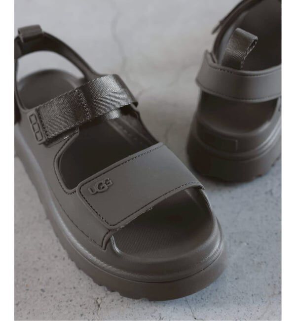 SLOBE IENA「《別注カラーあり/追加2》 UGG/アグ GoldenGlow Sandal W」|サンダル|