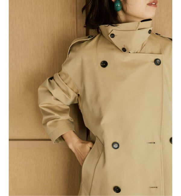 VERMEIL par iena「ショート トレンチコート」|トレンチコート|