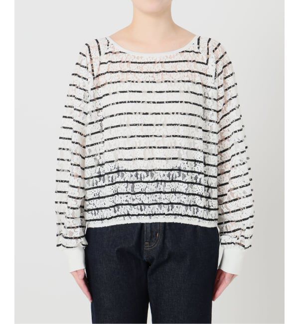 SLOBE IENA「PROVOKE/プロヴォーク  レースプルオーバー PV-030081」|その他|