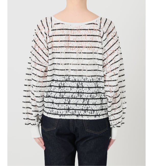 SLOBE IENA「PROVOKE/プロヴォーク  レースプルオーバー PV-030081」|その他|