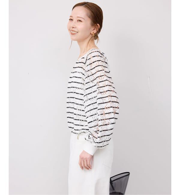 SLOBE IENA「PROVOKE/プロヴォーク  レースプルオーバー PV-030081」|その他|