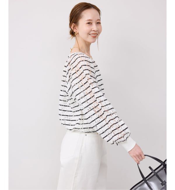 SLOBE IENA「PROVOKE/プロヴォーク  レースプルオーバー PV-030081」|その他|