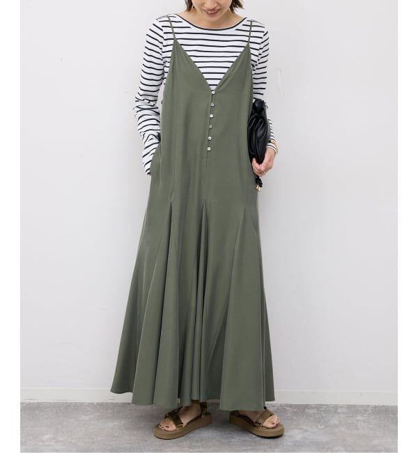 SLOBE IENA「フィブリルキャミワンピース」|ワンピース|