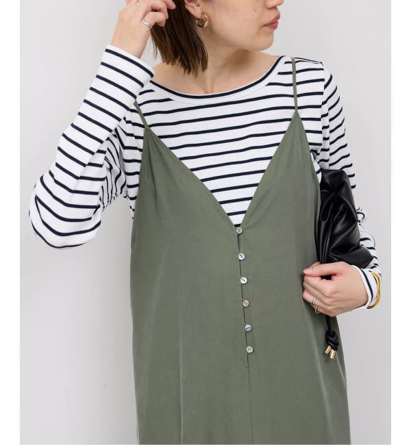 SLOBE IENA「フィブリルキャミワンピース」|ワンピース|