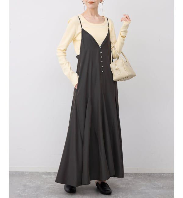 SLOBE IENA「フィブリルキャミワンピース」|ワンピース|