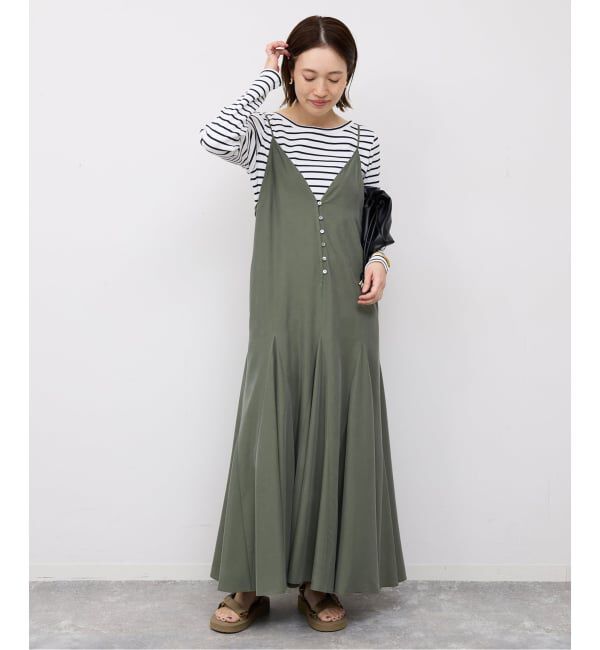 SLOBE IENA「フィブリルキャミワンピース」|ワンピース|