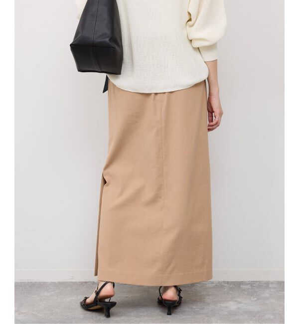 SLOBE IENA「《シリーズあり》リネンmixストレッチタイトスカート」|スカート|