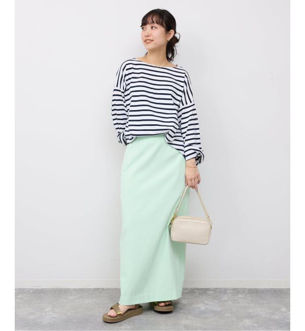 SLOBE IENA「《シリーズあり》リネンmixストレッチタイトスカート」|スカート|