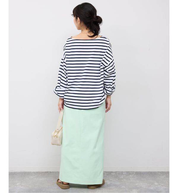 SLOBE IENA「《シリーズあり》リネンmixストレッチタイトスカート」|スカート|