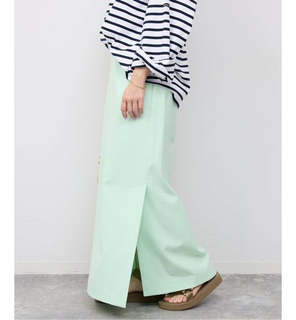 SLOBE IENA「《シリーズあり》リネンmixストレッチタイトスカート」|スカート|