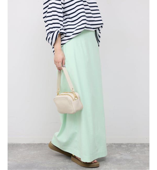SLOBE IENA「《シリーズあり》リネンmixストレッチタイトスカート」|スカート|