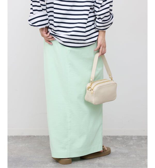 SLOBE IENA「《シリーズあり》リネンmixストレッチタイトスカート」|スカート|