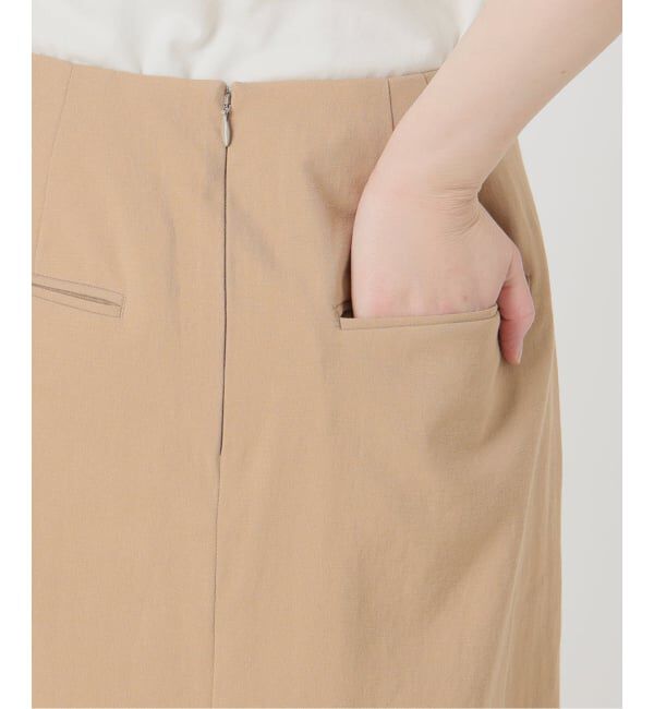 SLOBE IENA「《シリーズあり》リネンmixストレッチタイトスカート」|スカート|