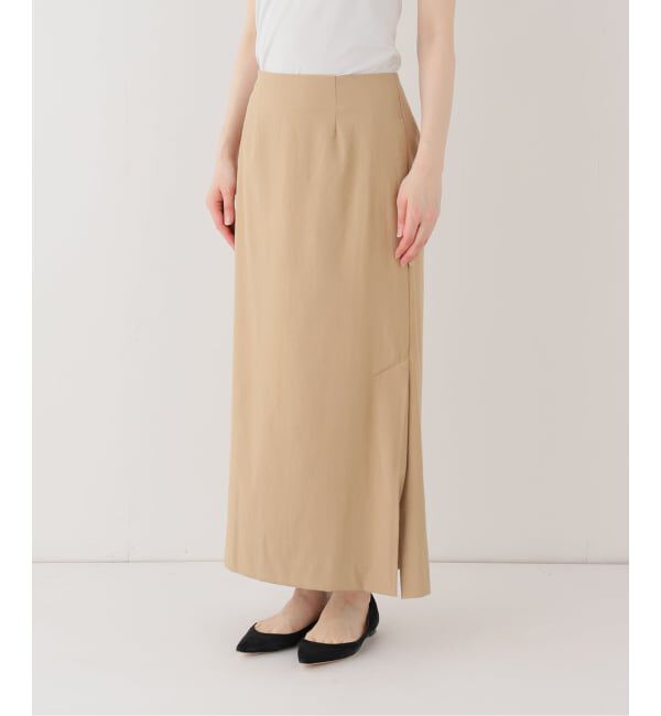 SLOBE IENA「《シリーズあり》リネンmixストレッチタイトスカート」|スカート|