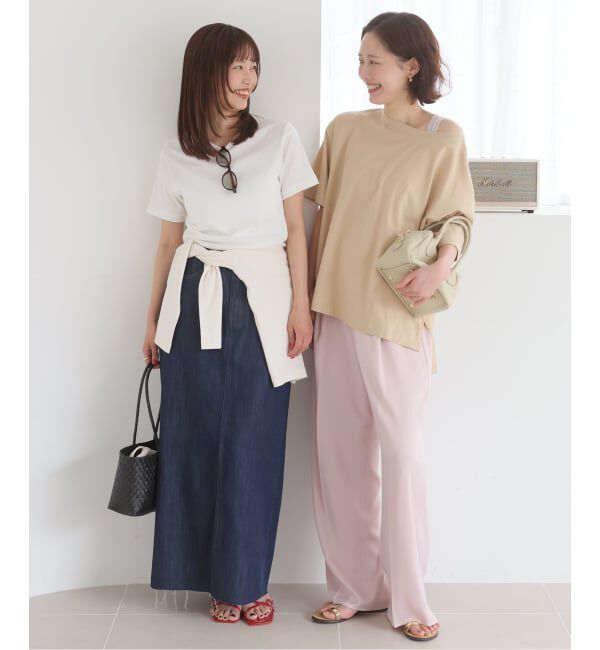 SLOBE IENA「《2枚セット》HANES/ヘインズ SLOBE別注 2STYLES PACK TEE」|Tシャツ・カットソー|