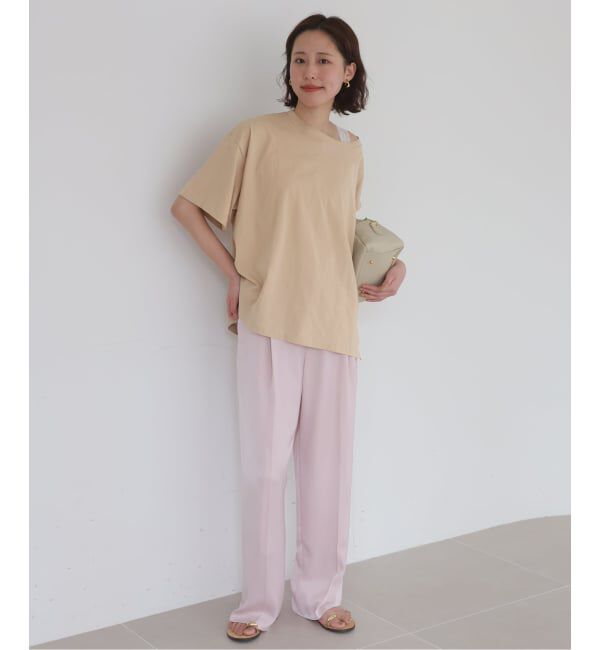 SLOBE IENA「《2枚セット》HANES/ヘインズ SLOBE別注 2STYLES PACK TEE」|Tシャツ・カットソー|