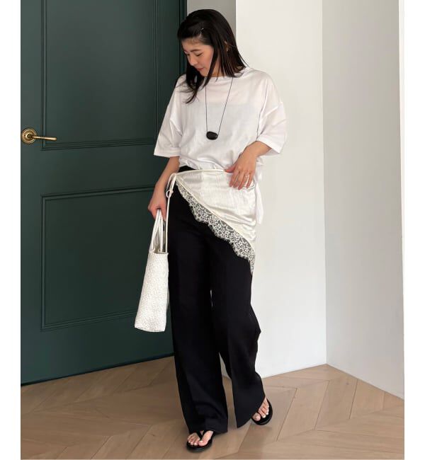 SLOBE IENA「《2枚セット》HANES/ヘインズ SLOBE別注 2STYLES PACK TEE」|Tシャツ・カットソー|