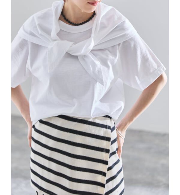 IENA「CURRENTAGE/カレンテージ デザインカットソー A2561UTS412」|Tシャツ・カットソー|