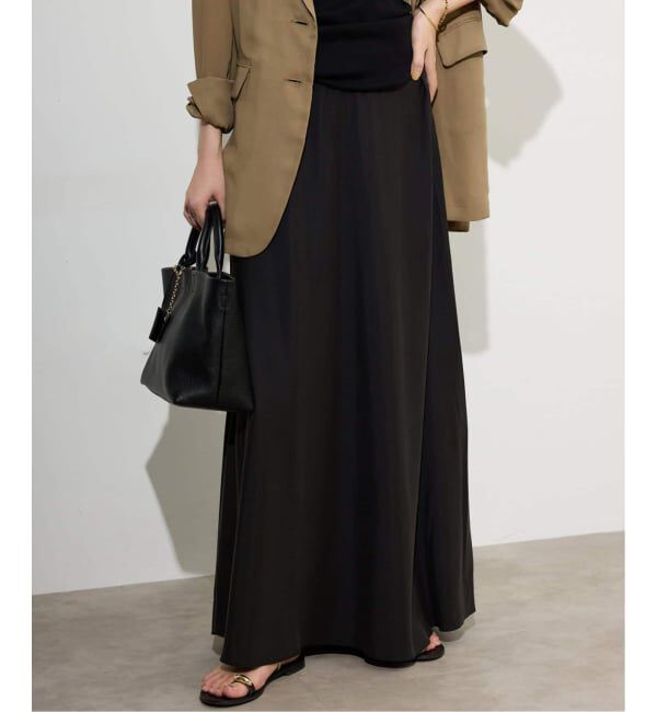 SLOBE IENA「《3サイズ展開/シリーズあり/追加2予約》フィブリルマーメイドフレアスカート」|スカート|