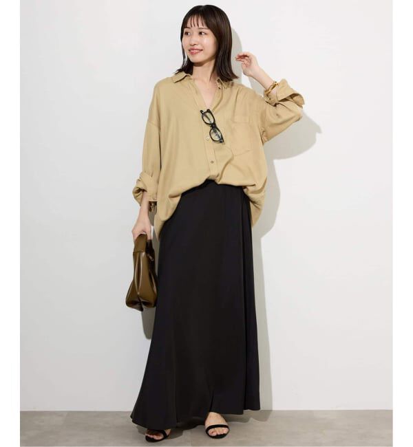 SLOBE IENA「《3サイズ展開/シリーズあり/追加2予約》フィブリルマーメイドフレアスカート」|スカート|