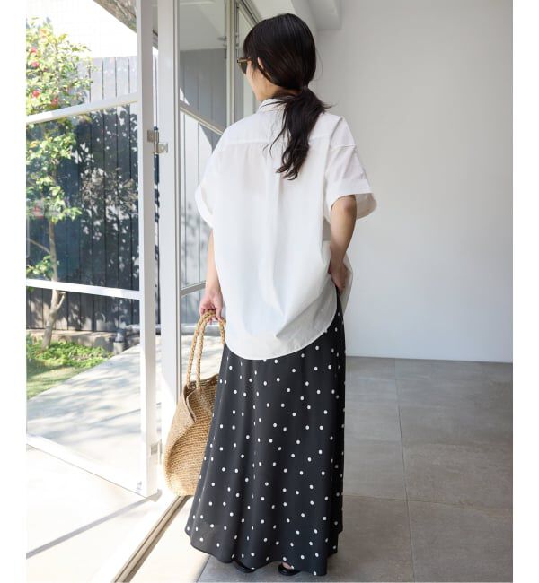 SLOBE IENA「《3サイズ展開/シリーズあり/追加2予約》フィブリルマーメイドフレアスカート」|スカート|