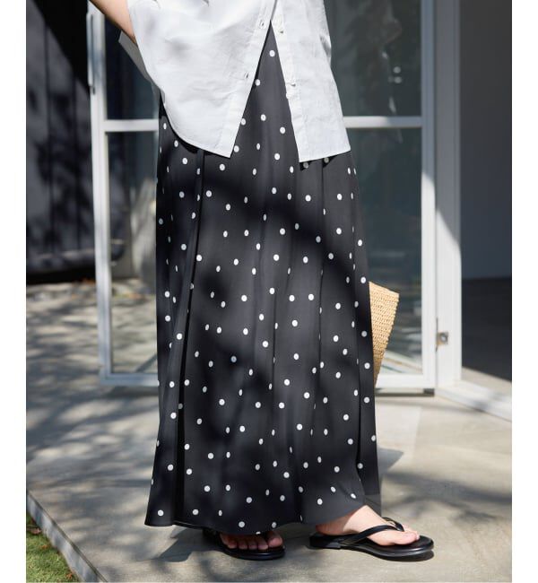 SLOBE IENA「《3サイズ展開/シリーズあり/追加2予約》フィブリルマーメイドフレアスカート」|スカート|