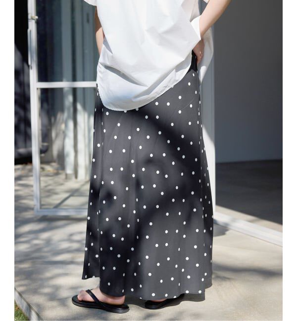 SLOBE IENA「《3サイズ展開/シリーズあり/追加2予約》フィブリルマーメイドフレアスカート」|スカート|