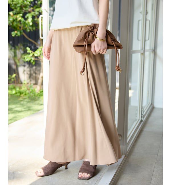 SLOBE IENA「《3サイズ展開/シリーズあり/追加2予約》フィブリルマーメイドフレアスカート」|スカート|