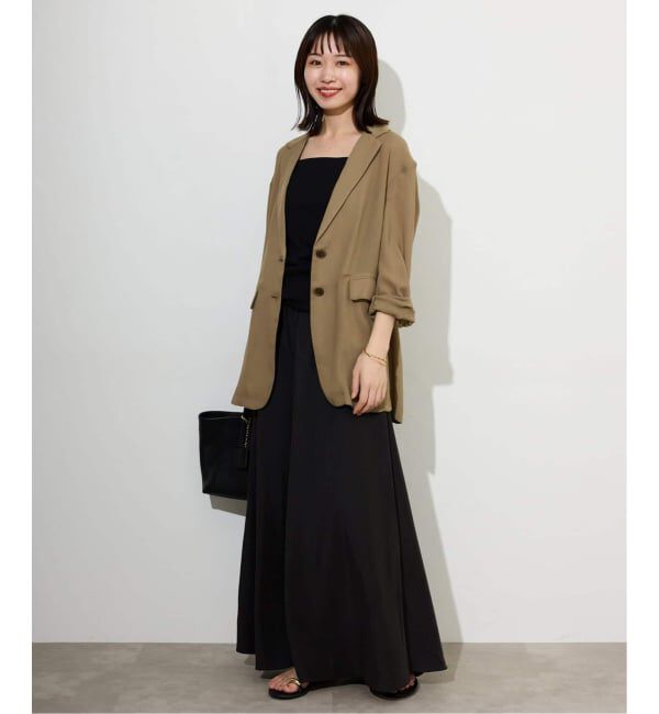 SLOBE IENA「《3サイズ展開/シリーズあり/追加2予約》フィブリルマーメイドフレアスカート」|スカート|