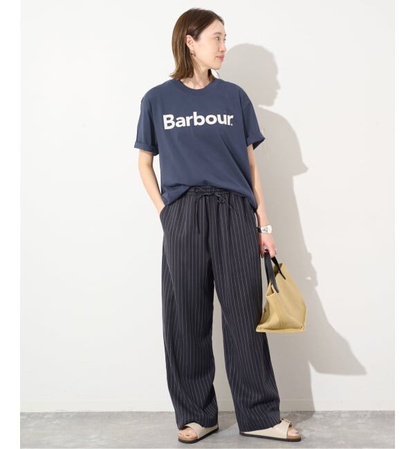 SLOBE IENA「《予約》Barbour/バブアー PENSFORD OS T-SHIRT LOGO  TEE2」|Tシャツ・カットソー|