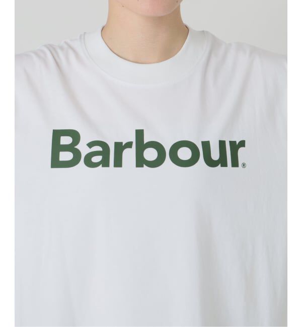 SLOBE IENA「《予約》Barbour/バブアー PENSFORD OS T-SHIRT LOGO  TEE2」|Tシャツ・カットソー|