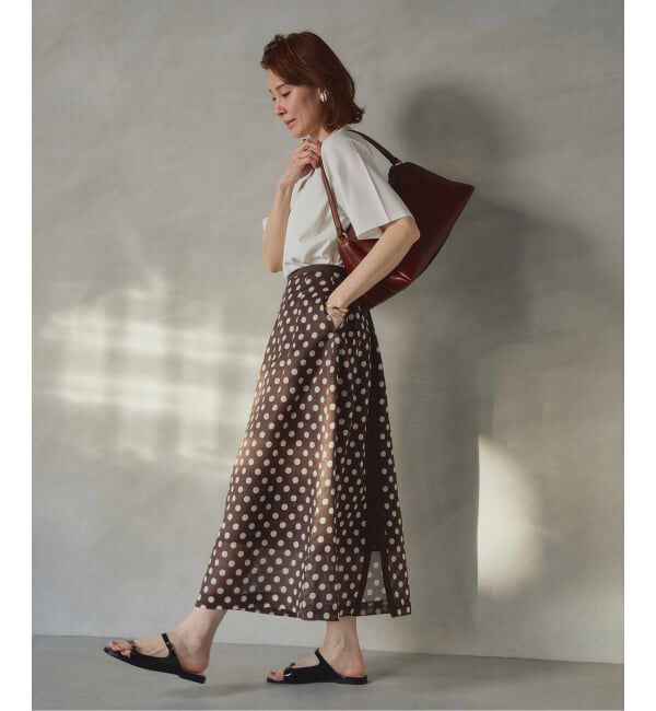 VERMEIL par iena「《予約》ドットコクーンスカート」|スカート|