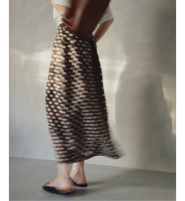 VERMEIL par iena「《予約》ドットコクーンスカート」|スカート|