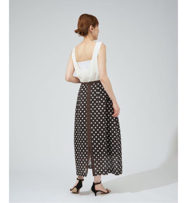 VERMEIL par iena「《予約》ドットコクーンスカート」|スカート|