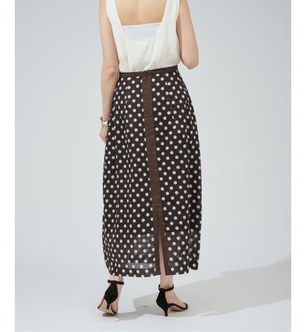 VERMEIL par iena「《予約》ドットコクーンスカート」|スカート|
