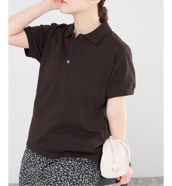 IENA「《予約》LACOSTE/ラコステ 別注 POLO SHIRTS ポロシャツ PF013J-99」|ポロシャツ|ブラウン