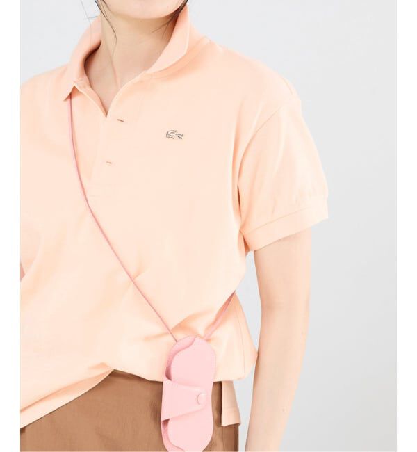 IENA「《予約》LACOSTE/ラコステ 別注 POLO SHIRTS ポロシャツ PF013J-99」|ポロシャツ|ピンク