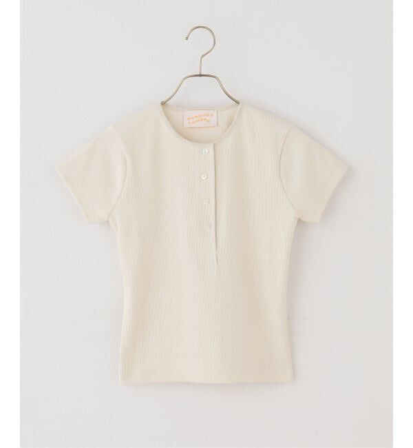 IENA LA BOUCLE「CAROUSE LAMBRA ケラウズランブラ SS HENRY 261-471」|Tシャツ・カットソー|ナチュラル