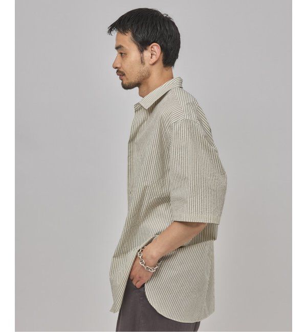 EDIFICE「ETS.MATERIAUX(マテリオ) フレンチワーク ショートスリーブシャツ」|シャツ・ブラウス|